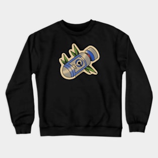 Capsule Tattoo Flash Design Crewneck Sweatshirt